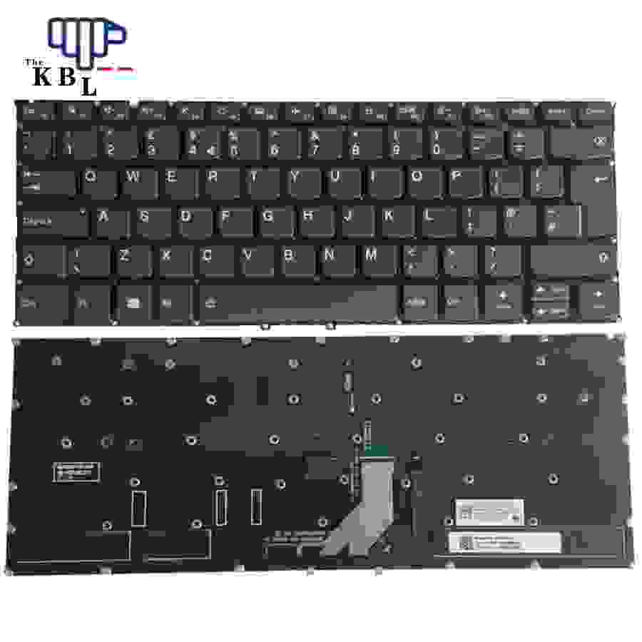 Picture of Original 11247 New UK Language For Lenovo Yoga 920-13 Grey Backlit Laptop Keyboard PC4VB-UK PK1314U2A11 PK1314U3A11