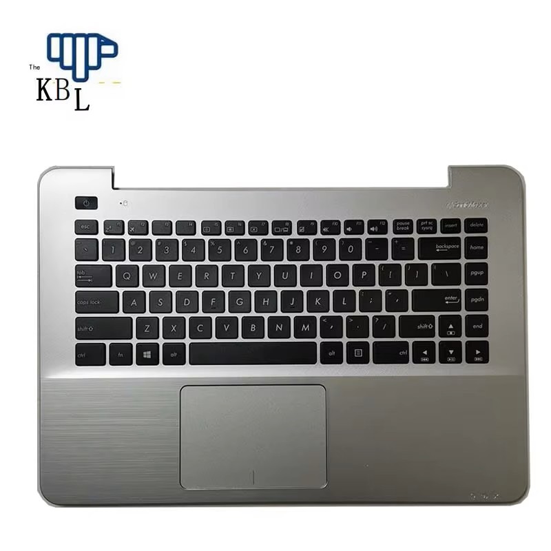 Picture of Original 21340 New US Language For ASUS X455LI-1B Laptop Keyboard Upper Case Cove Touch Pad 90NB08M2-R31US0 1pA936@7