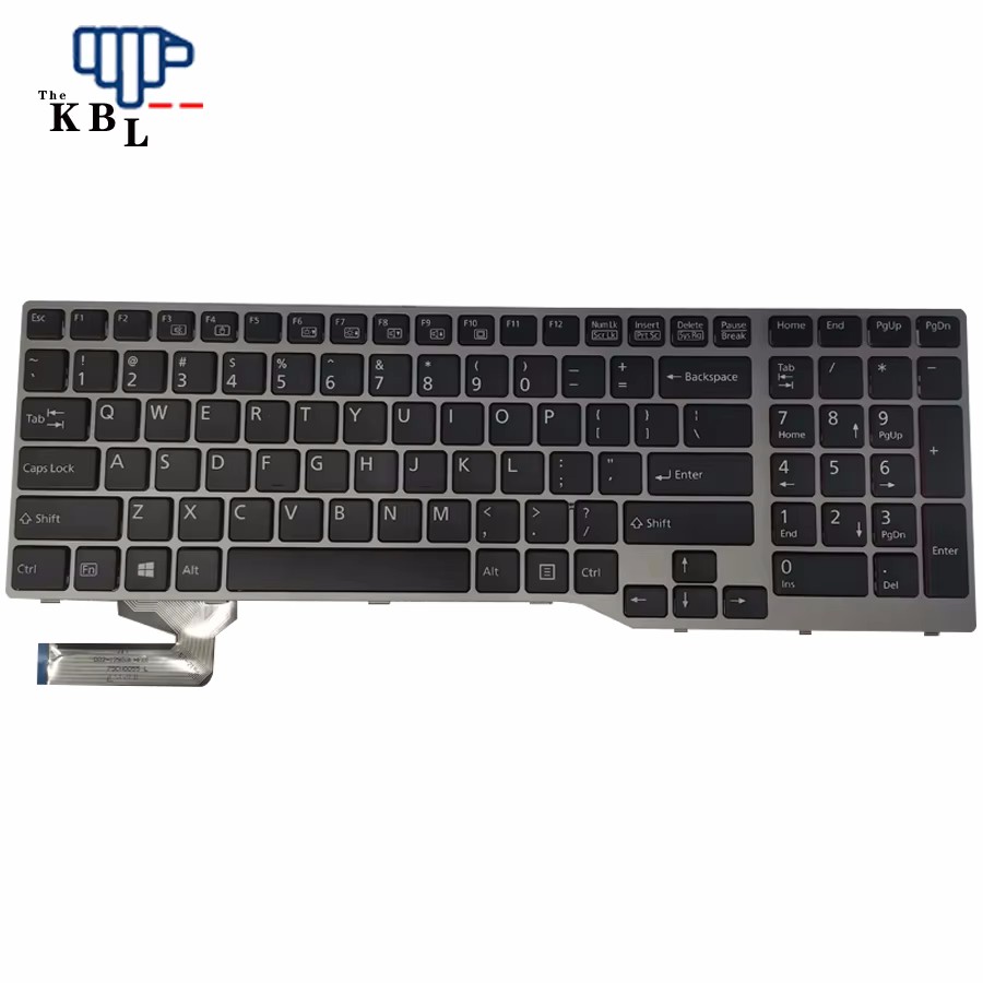 Picture of Original New for  Fujitsu E753 E754 E756 US Language laptop keyboard