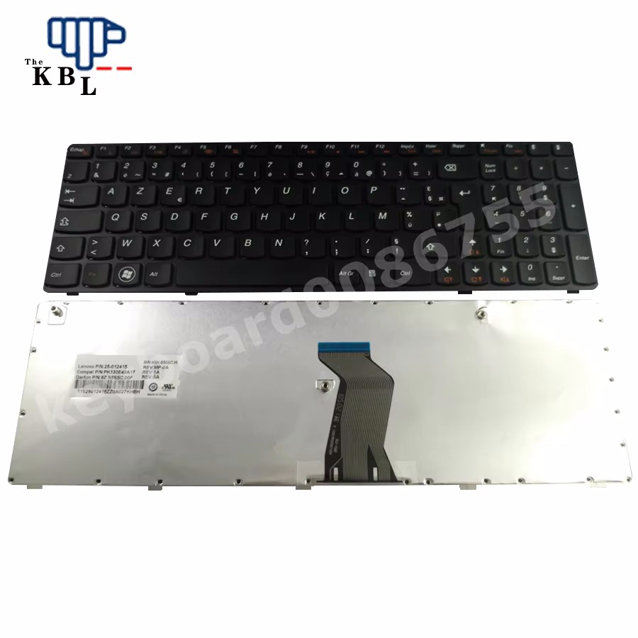 Picture of Original New French Language For Lenovo Ideapad Z560 Z565 Z560A Z565A G570 G575 G770 G780 Laptop Keyboard 25012415