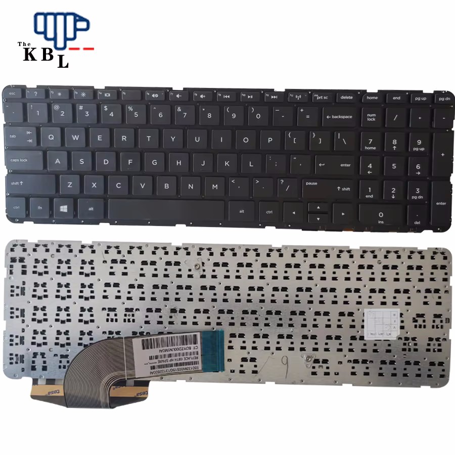 Picture of Original New US Language For HP P15 15-E000 15-E 15-N000 15-N Black Laptop Keyboard CTBDYZD00LN5M0AIE59