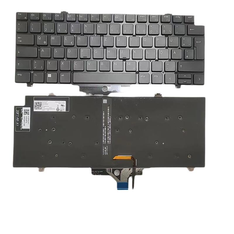 Picture of Oraginal New Germany Language For Dell 7410 7420 Laptop Backlit Keyboard PK133IW2B16 DPN0NT58M A750