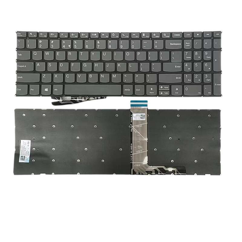 Picture of Original New US Language For Lenovo AIR15 2020 Grey NoBacklit Laptop Keyboard SG-A1800-XUA SN4394B PK131K72A09