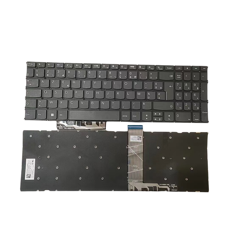 Picture of Original New For French Language Lenovo Xiaoxin Air-15 Gray NoBacklit Laptop Keyboard SG-A1800-2FA SN4394B PK131K72A18 A325