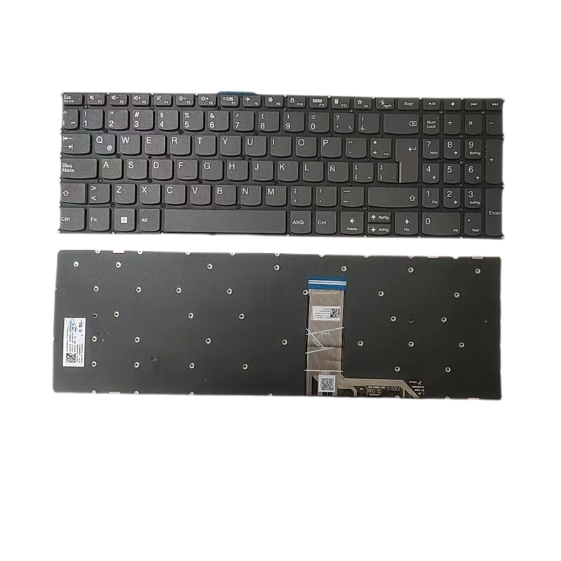 Picture of Original New LATIN Language For Lenovo Xiaoxin Air-15 Gray no Backlit Laptop Keyboard SG-A1800-74A SN4394 PK131K72A16 A327