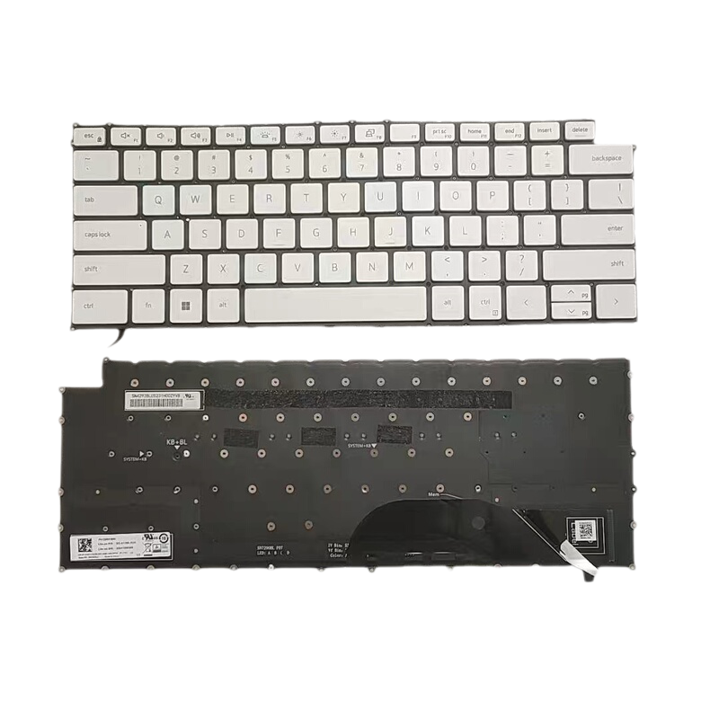 Picture of Oraginal New US Language For Dell XPS 9500 White Laptop Backlit Keyboard SG-A1160-XUA PK133RH1B00 SN4293BLZ DPN0FJ1ND A336