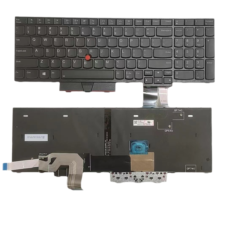 Picture of Original New US Language For Lenovo Thinkpad P15 gen1 Backlit Laptop Keyboard SG-A1540-XUA SN4396BL1 PK131K91B00 22985