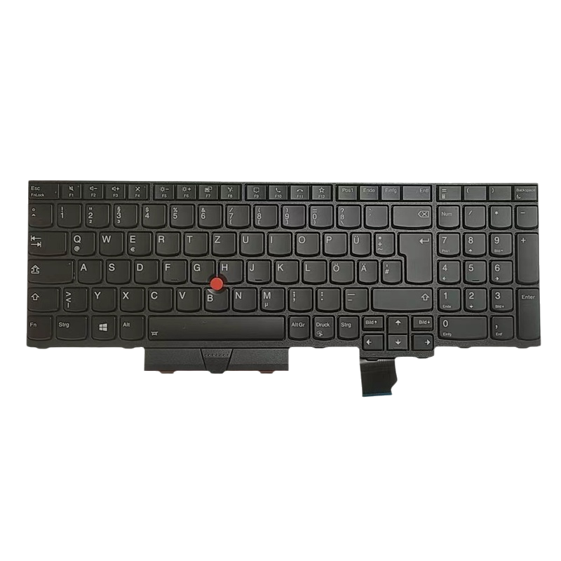 Picture of Original 22987 New GERMANY Language For Lenovo Thinkpad P15 gen1 Laptop Keyboard SG-A1550-2DA  SN4396BL2 PK1320V1B12