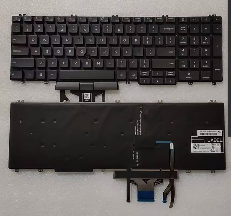 Picture of Original New US Layout For Dell Latitude 5500 5501 5510 5511 Backlit Laptop Keyboard SG-97711-XUA SN2004B PK132VX3B01 DPN0TCWPM A530