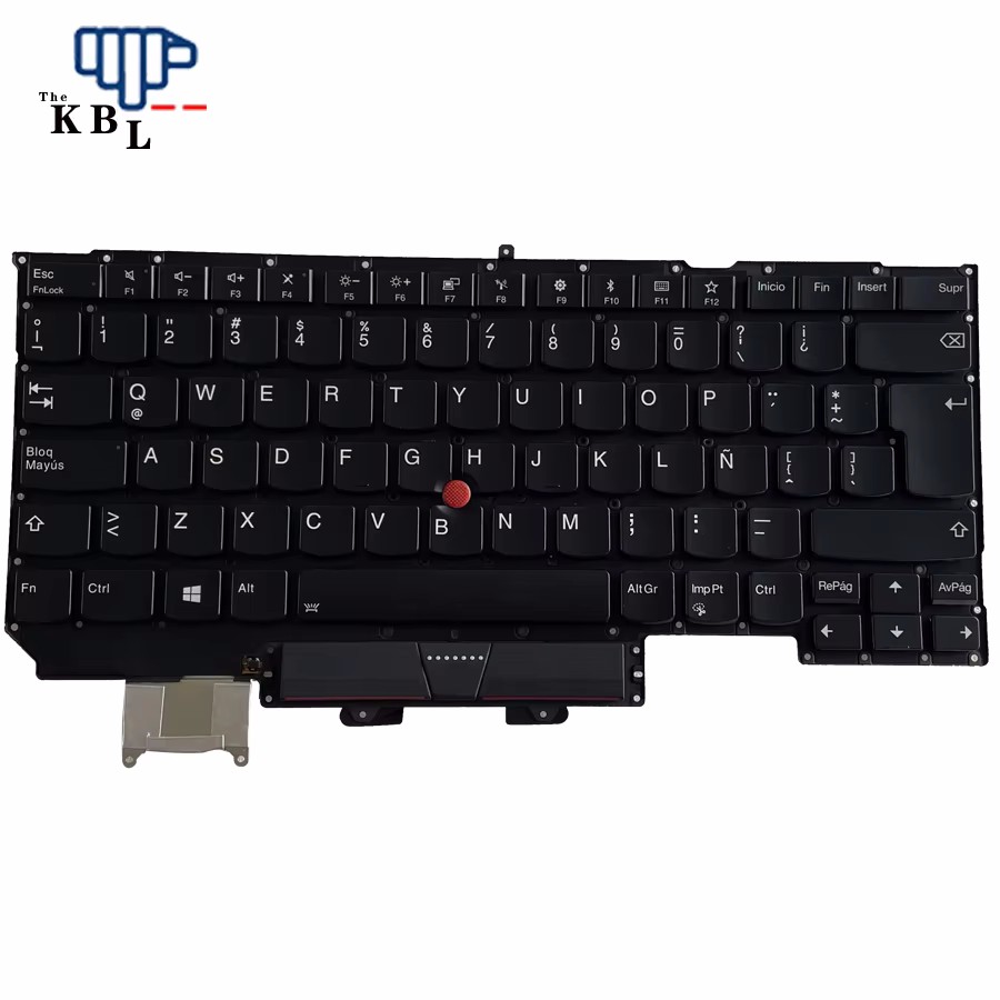 Picture of Original New 3252 4432 For Lenovo Thinkpad X1 Carbon 2017 2018 Latin Language  Backlit Laptop Keyboard SN20M08034  1PE546