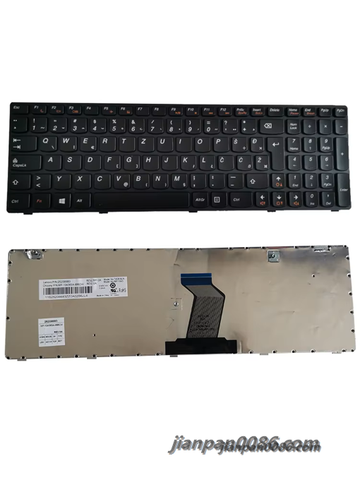 Picture of Original New SA SL Language For Lenovo Ideapad G580 Z580A G585 Z585 G590 N580 N581 N585 0 P585 Black Laptop Keyboard 1P6439