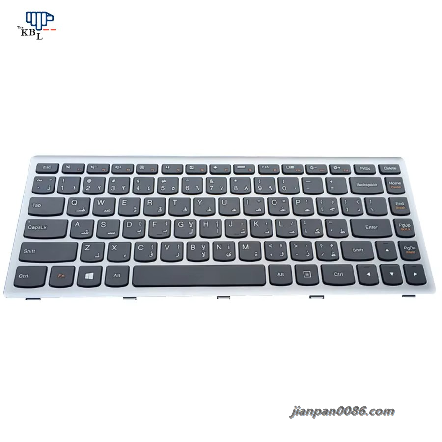 Picture of Original New 3453 Arabic Language For LENOVO IdeaPad G405s G400S G400SA Z410 FLEX 14 AR Keyboard 25213515