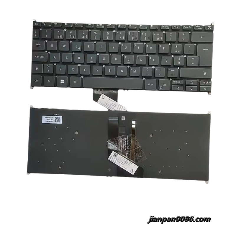 Picture of Original 18933 New Portugal Language  For Acer SF314-57 Backlit Laptop Keyboard SF313-53 SF314-57G SNNKI131317B TDH9458 5P18933