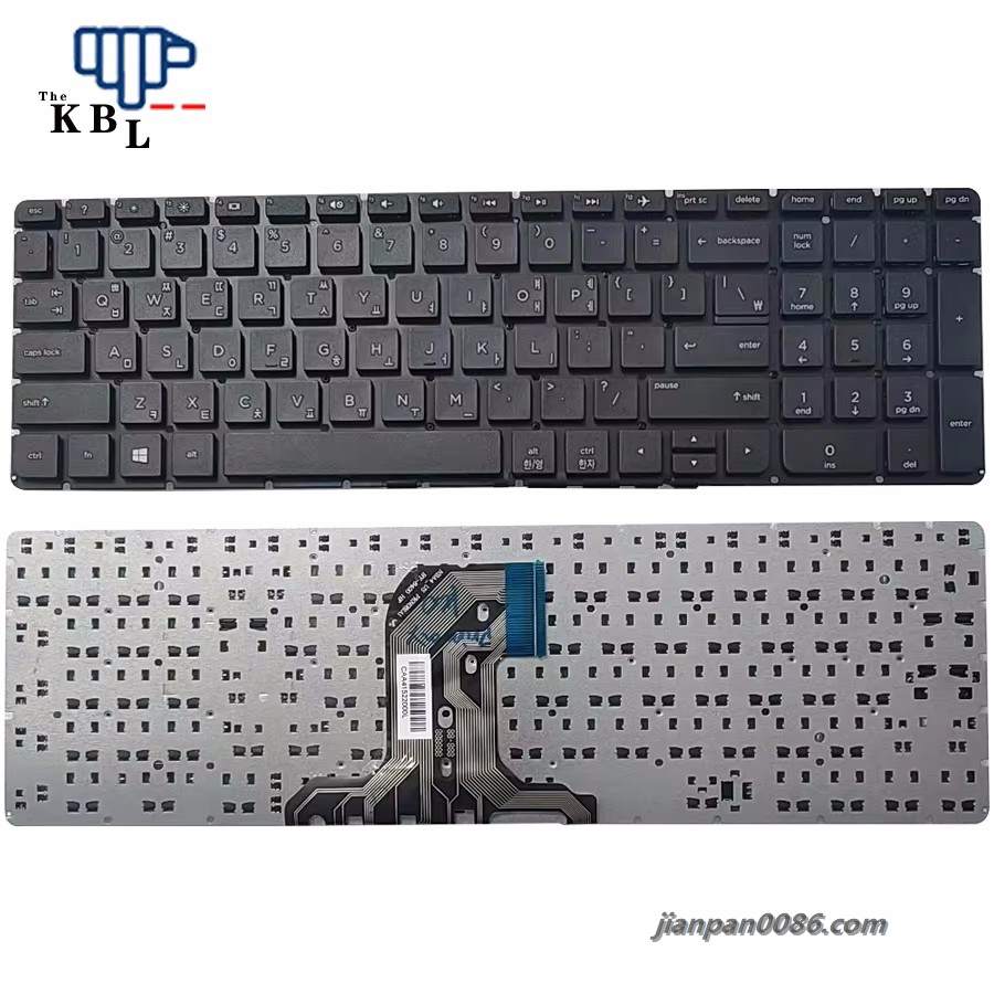Picture of Original 13206 New Korean Language For HP pavilion 15-AC 15-AY Black Laptop Keyboard 7PTDH3569