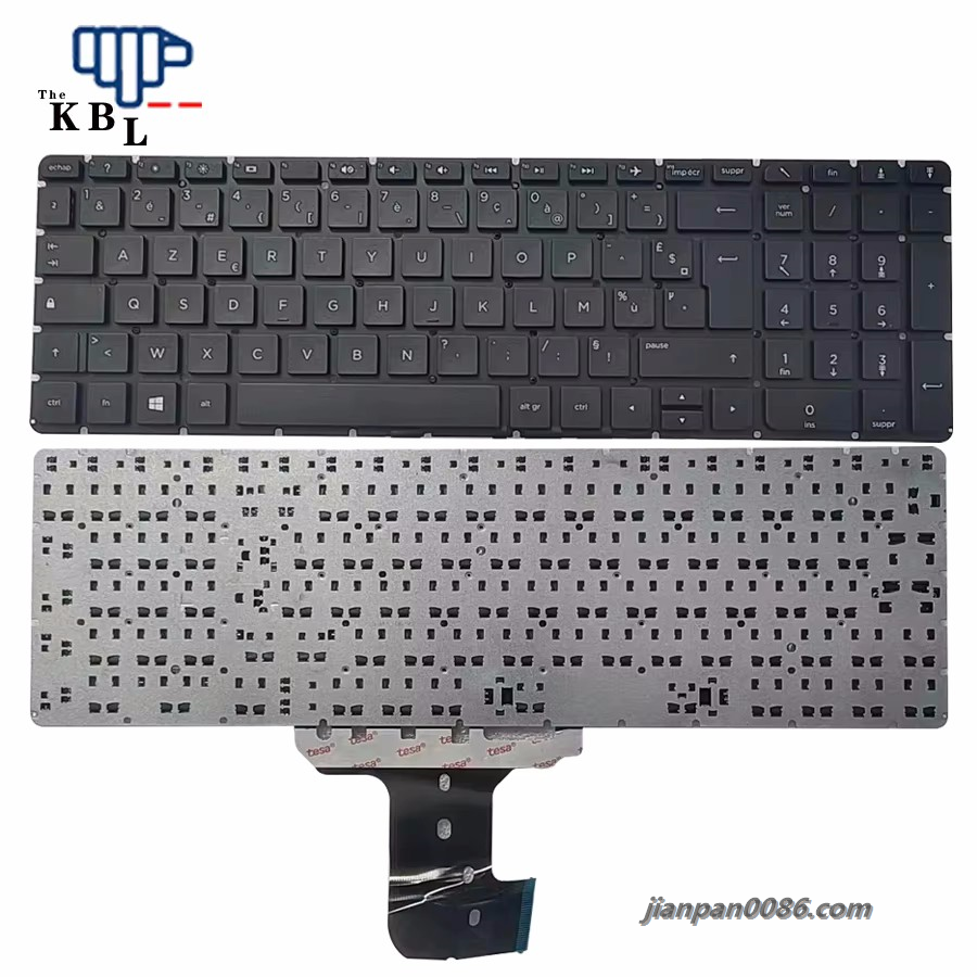 Picture of Original 13011 New France Language For HP pavilion 15-AC 15-AY Black Laptop Keyboard 2PTDH3569
