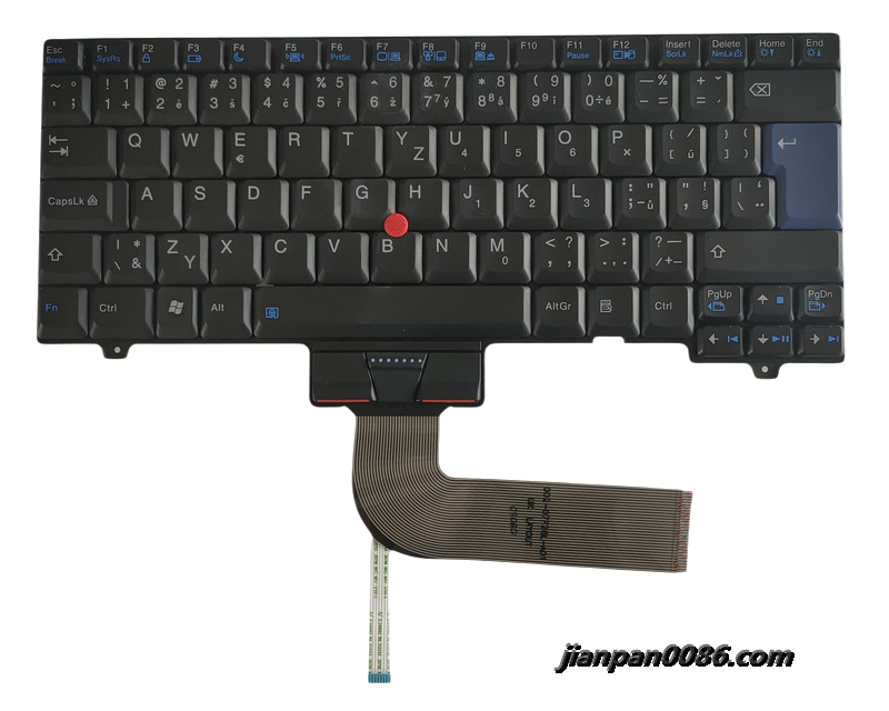 Picture of Original 5982 New Czech Language For Lenovo Thinkpad SL300 SL400 SL400C SL500 Laptop Keyboard MP-07F26C0-387 E324