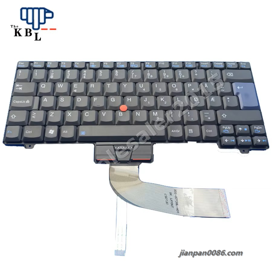 Picture of Oraginal New NOR Language For Lenovo Thinkpad Sl300 Sl400 Sl400C Sl500 sl500C Keyboard 42T3844 MP-07F26N0-387 12PE87