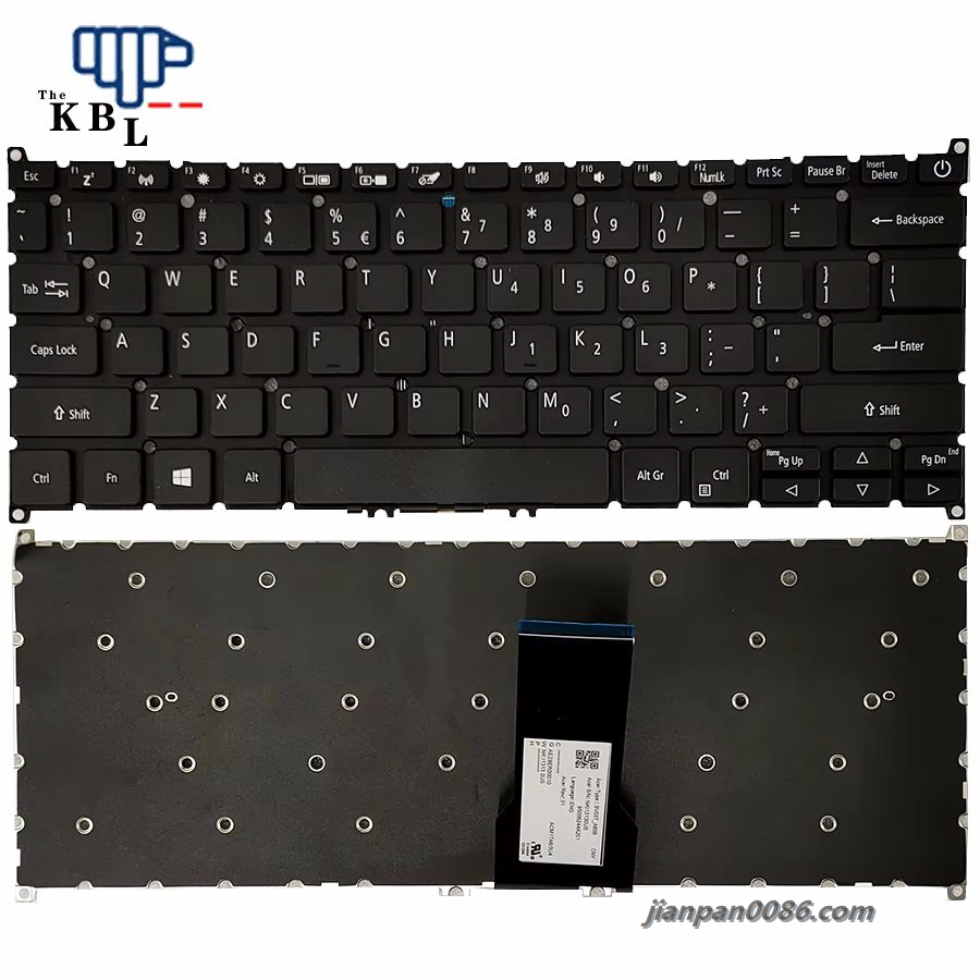 Picture of Original New For US Language Acer Spin 5 SP513-52 SP513-52N SP513-53N Swift 3 SF314-54 SF314-54G Black Laptop Keyboard SV03T_A808 AEZ8R00