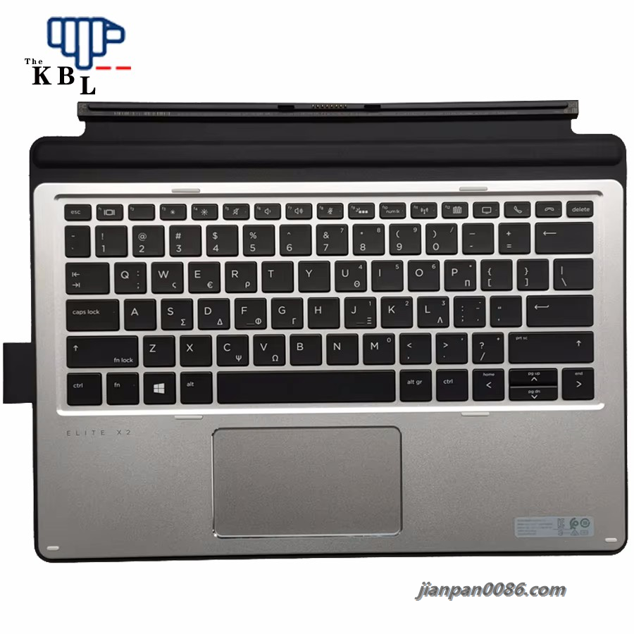 Picture of Original 7267 New For HP Elite X2 1012 G2 Collaboration Greece Language Tablet Keyboard HSN-D06K  922749-151