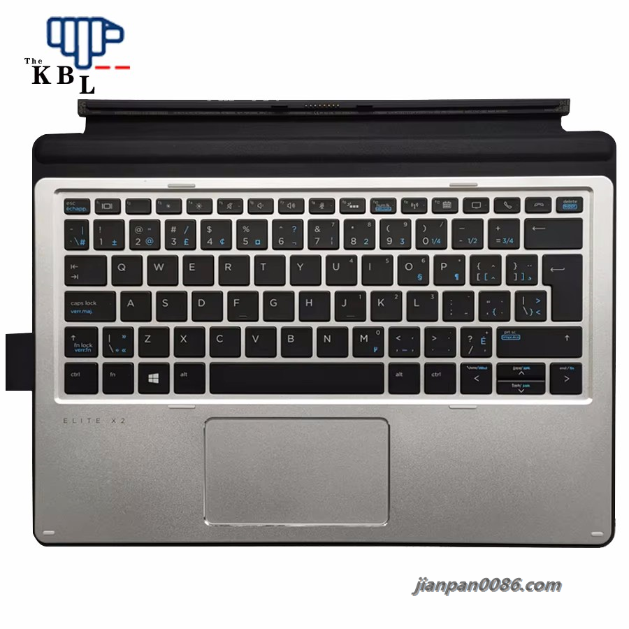 Picture of Original 7270 New Cananda France Language For HP Elite X2 1012 G2 Collaboration Tablet Keyboard HSN-D06K  922749-DB2