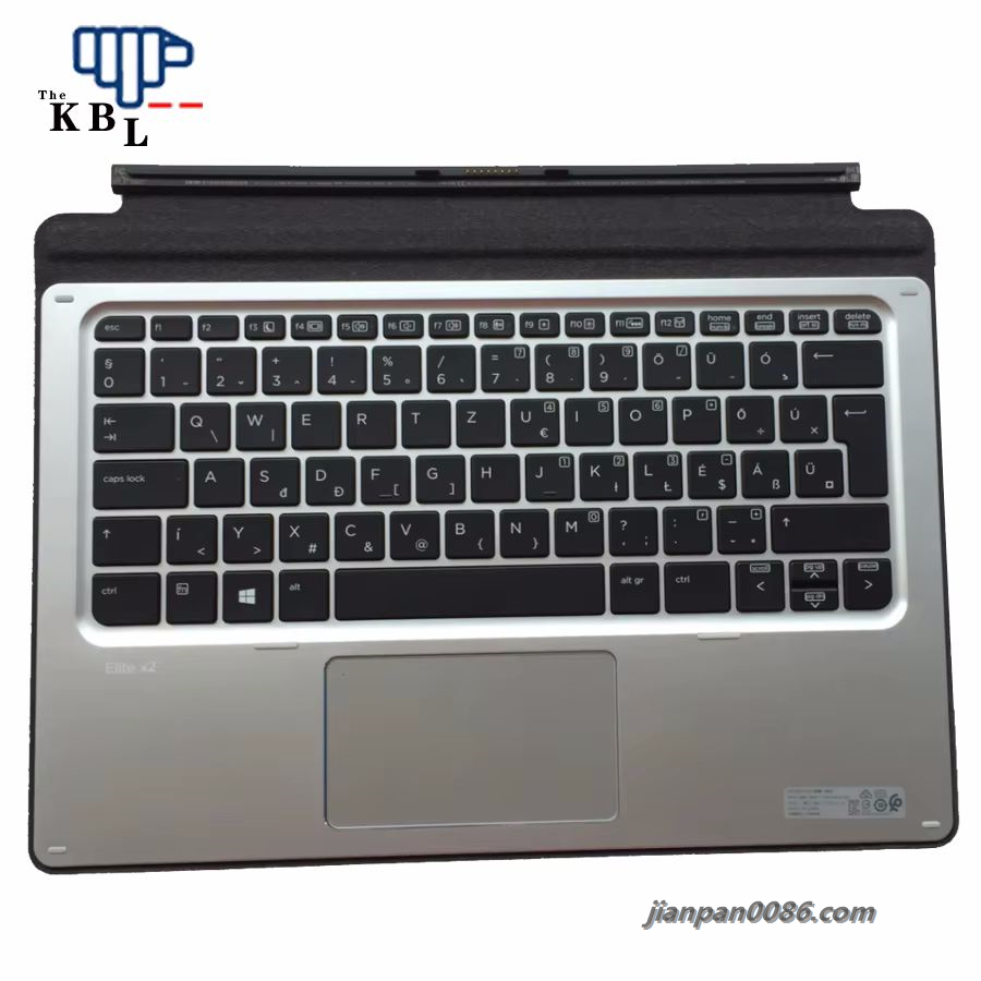 Picture of Original New Hungary Language For HP ELITE X2 1012 G1 Silver Tablet Keyboard HSTNN-D72K S/N:9CT7422682 17P10125