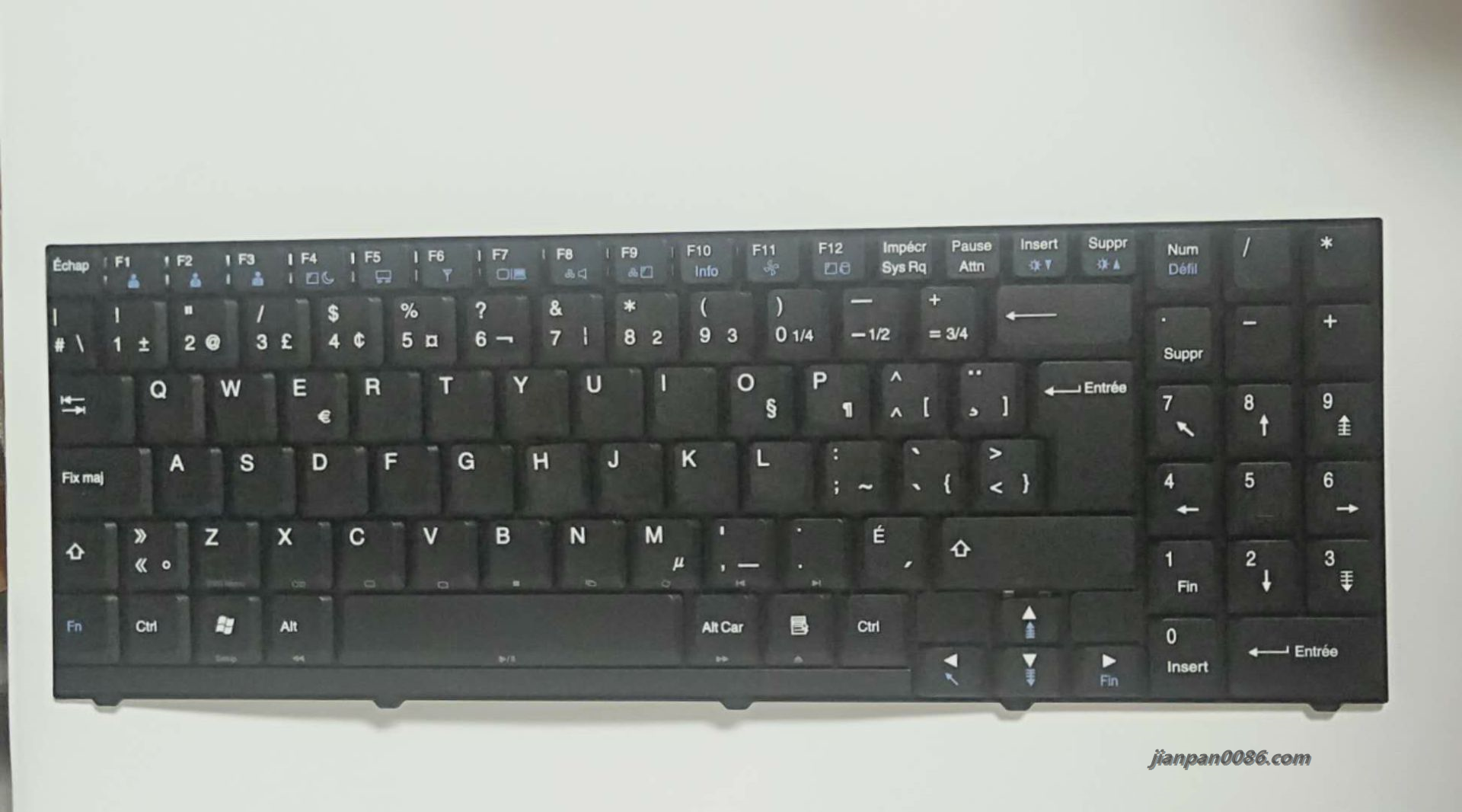 Picture of Original 0010 New CanadaFrench Language For LG LS70 LW60 LW65 LW70 LW75 M70 MP0375 Laptop Keyboard 