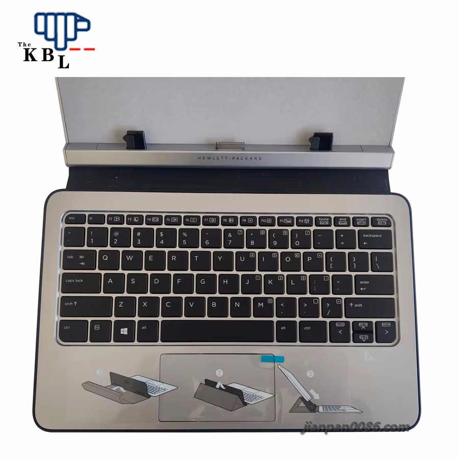 Picture of Original New US Language For HP Elite X2 1011 Travel Keyboard  9CC820B006 PN807621-001 10E647