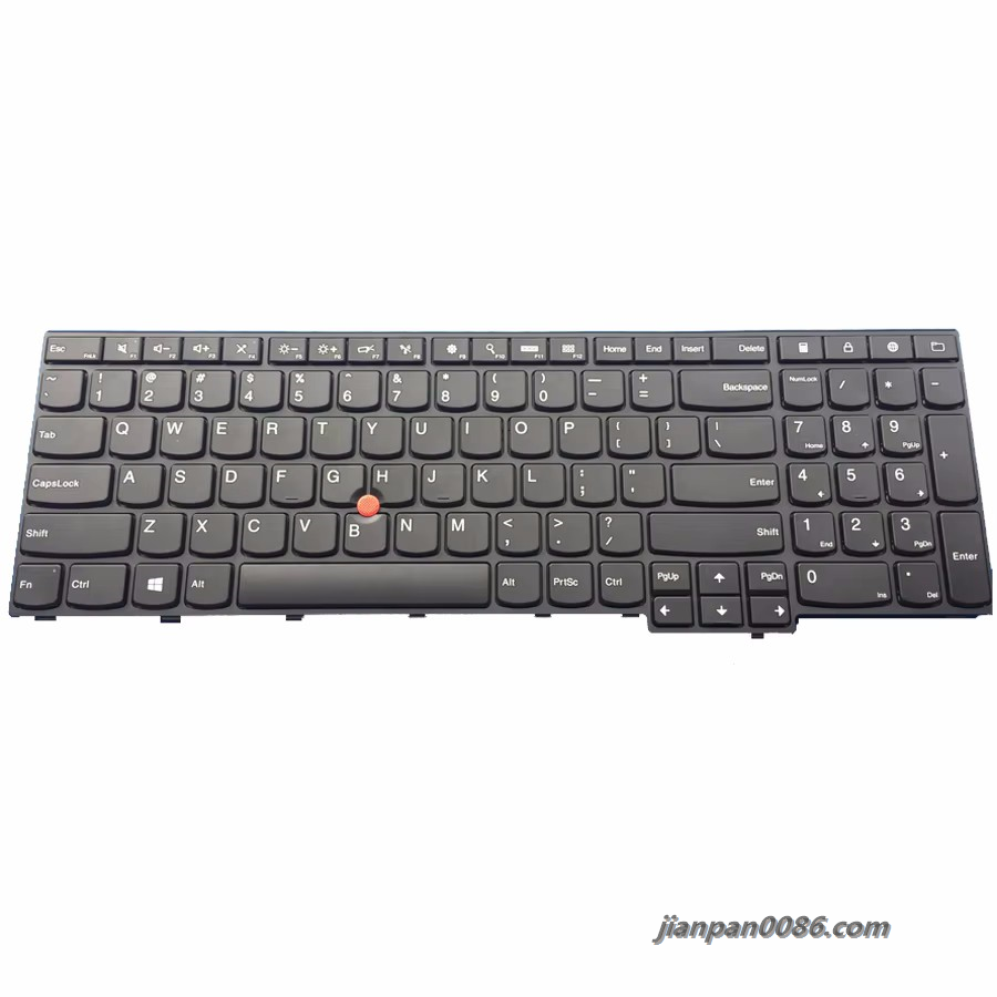 Picture of Original New US Language For IBM Thinkpad E560P E550 E550C Black WIth Point Stick Laptop Keyboard V147820AS1 3TDH4711