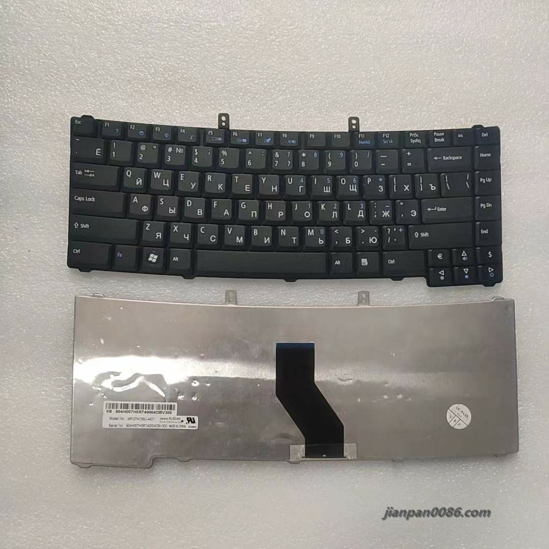 Picture of Original Russian RU Layout For Acer TM5320 95%New Black Laptop Keyboard Original MP-07A13SU-4421 4PTDH8096