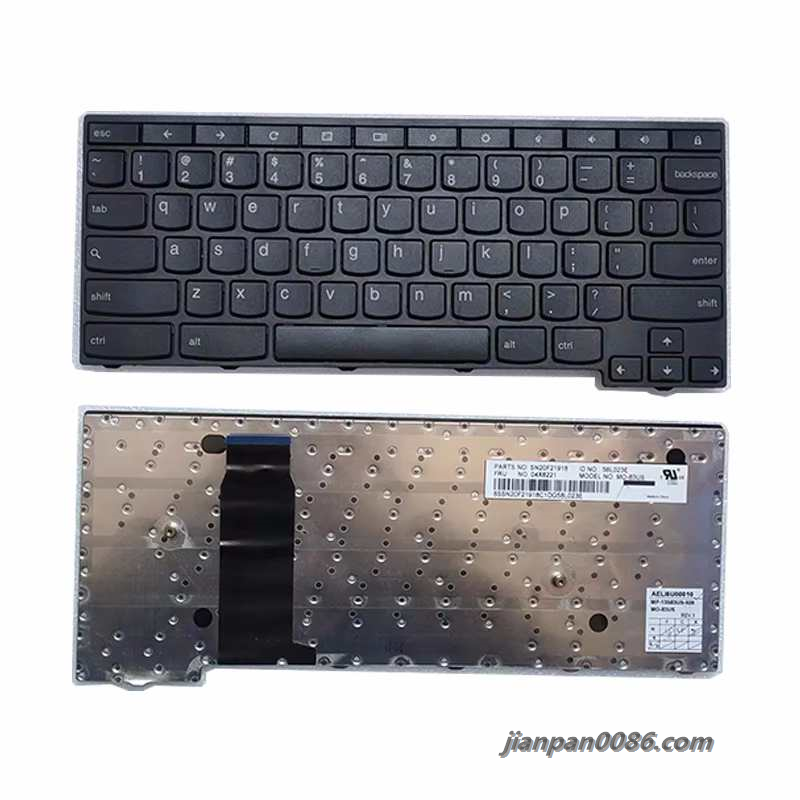Picture of Original New US Layout For Lenovo YOGA 11E Black Laptop Keyboard Lenovo MP-13S83US-920 11PTDH9018