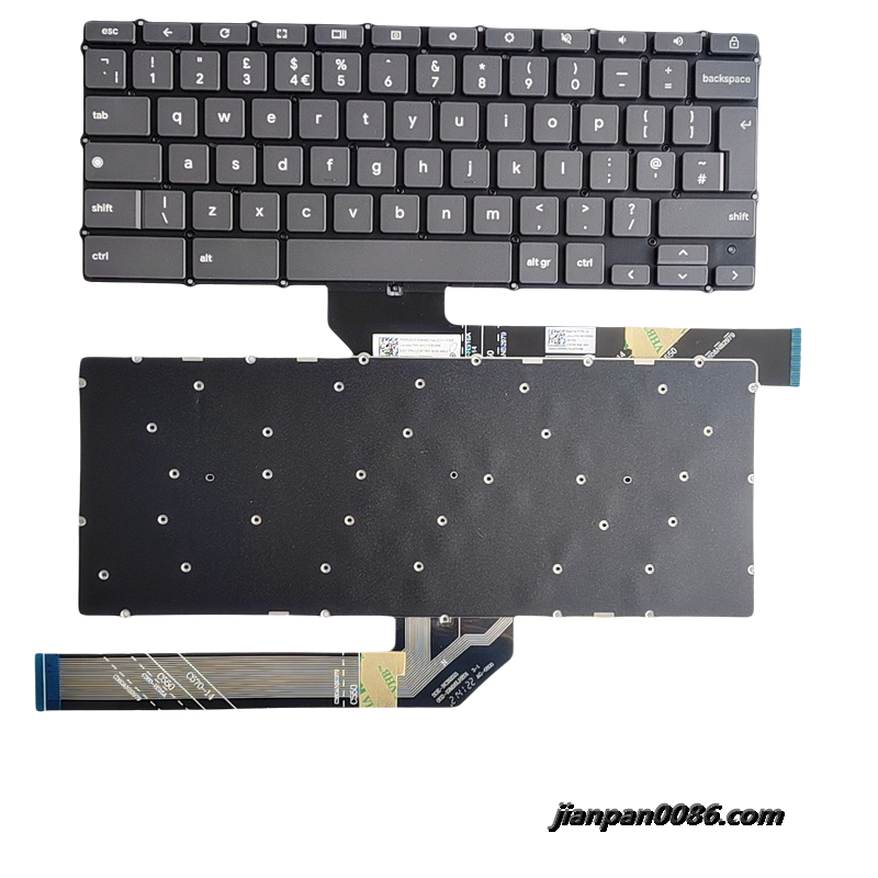 Picture of Original New UK Language For Lenovo FLEX 3 5 CB-13 Laptop Keyboard  LCM19M16GB-6862 Lenovo P/N:SN21E95999 PK132FU1A13 C368