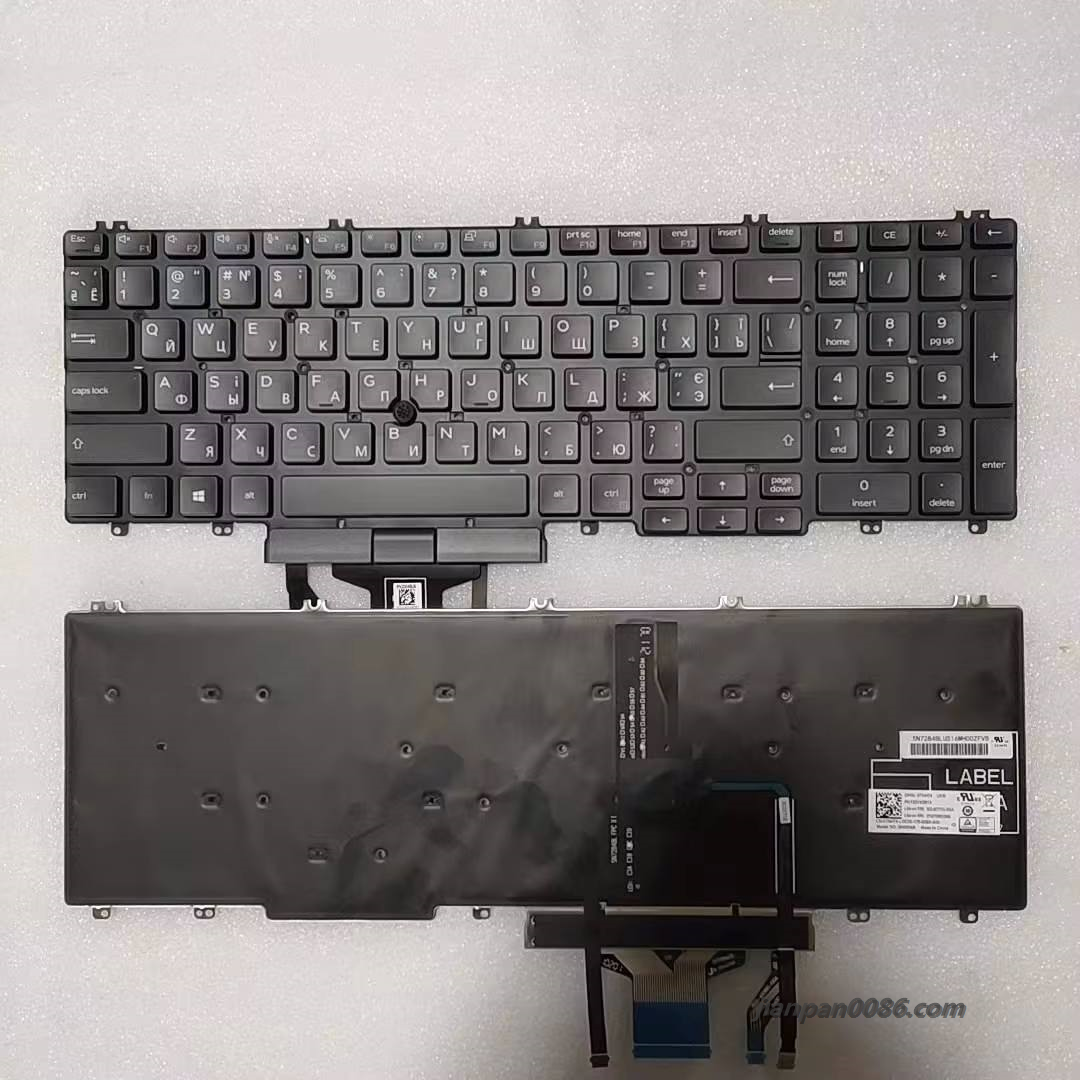 Picture of Original New UR Language For Dell Latitude 5500 5501 5510 5511 Backlit Laptop Keyboard SG-97710-3RA PK132VX3B13