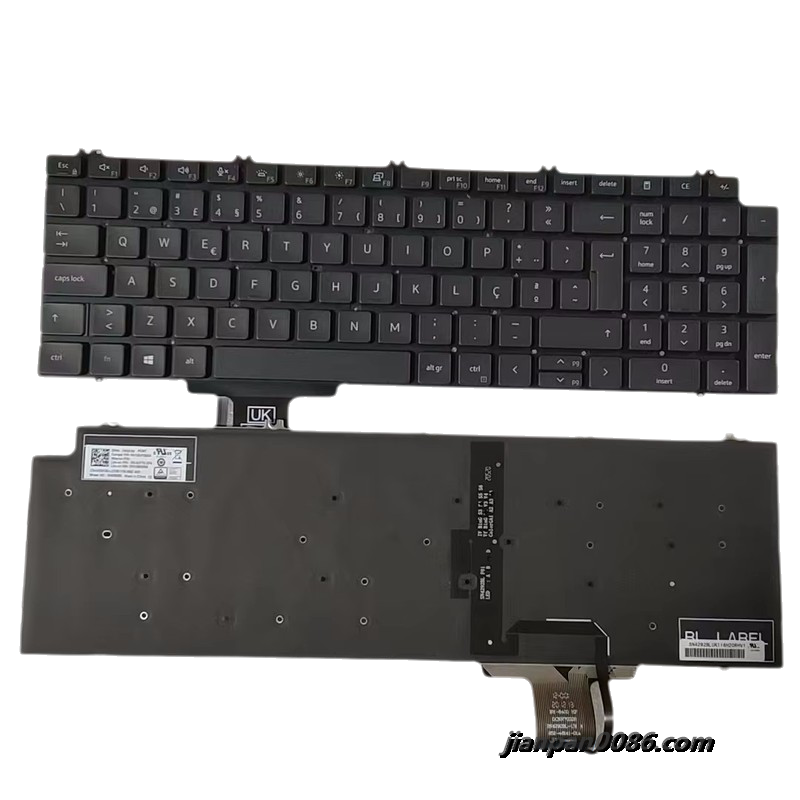 Picture of Original New Italy Layout For Dell Latitude 5500 5501 5510 5511 Original Backlit Laptop Keyboard SG-A2710-2PA PK132V73B34 40P14151