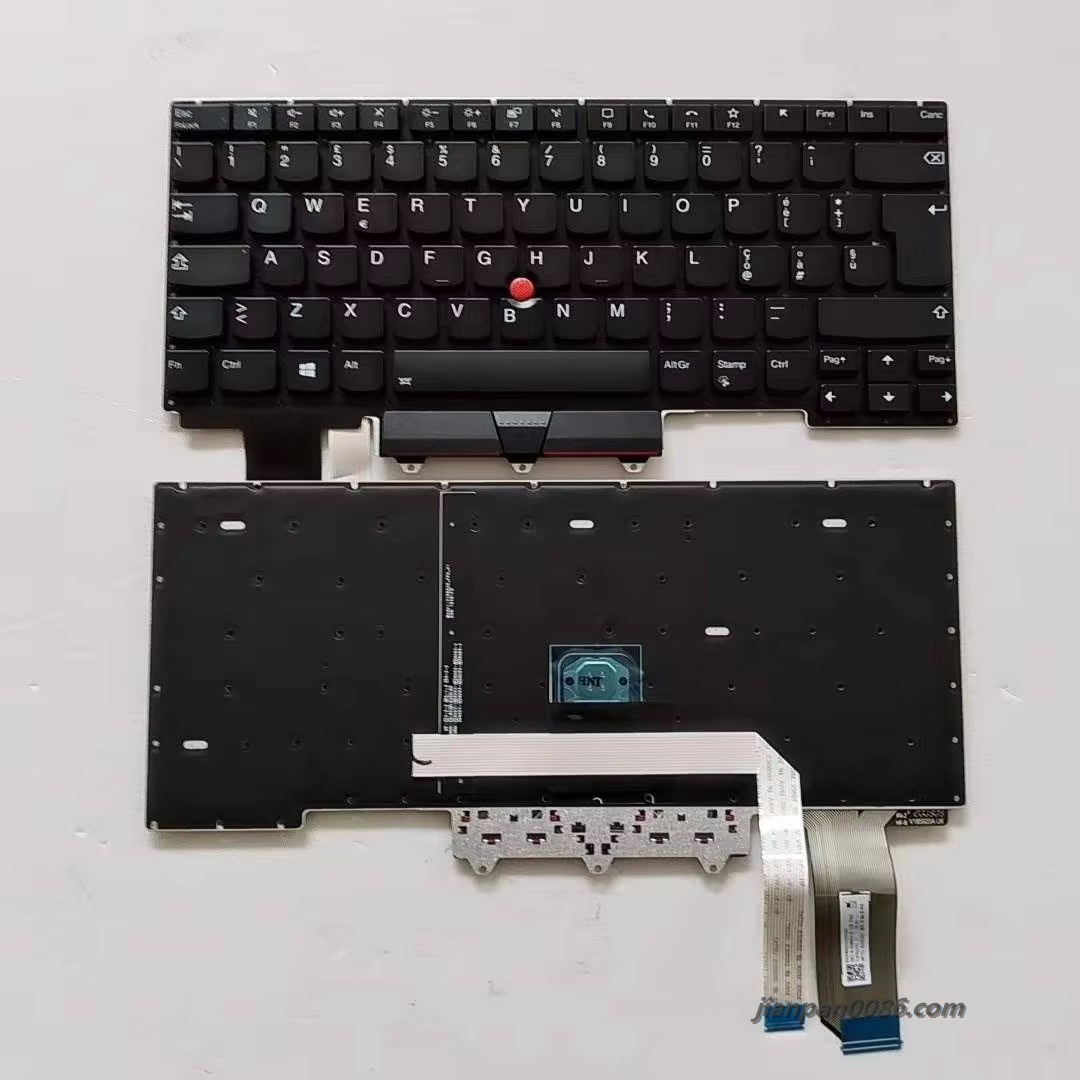 Picture of Original New Italy Language For IBM Thinkpad E14 R14 S3 Gen2 Backlight WIth Point Stick Laptop Keyboard V185920FK1 30PTDH5941