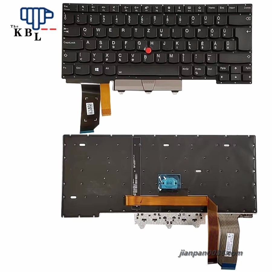 Picture of Original New Hungry Language For Lenovo Thinkpad E14 R14 S3 Gen2 Black Backlight Laptop Keyboard V185920DK1 HG 15PTDH5810