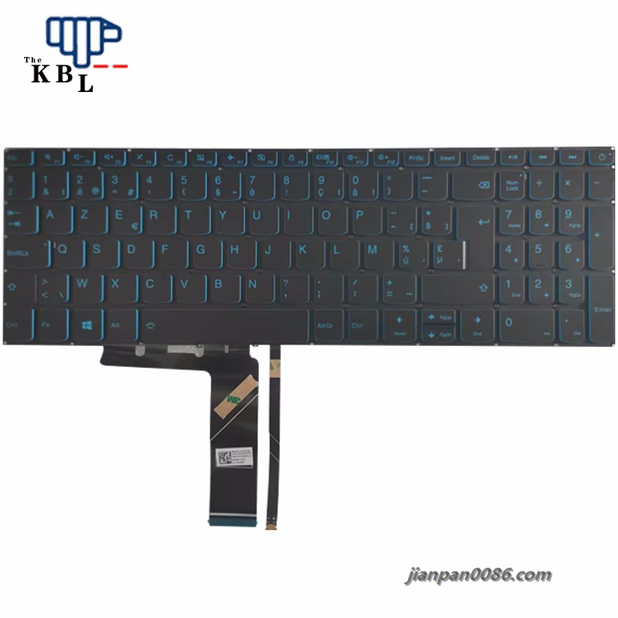 Picture of Original New Belgium AZERTY Language For Lenovo Ideapad L340-15 L340-17 320-15 Backlit Keyboard PC5CPB-BE SN20T04700 PK131B41A22 4P5893