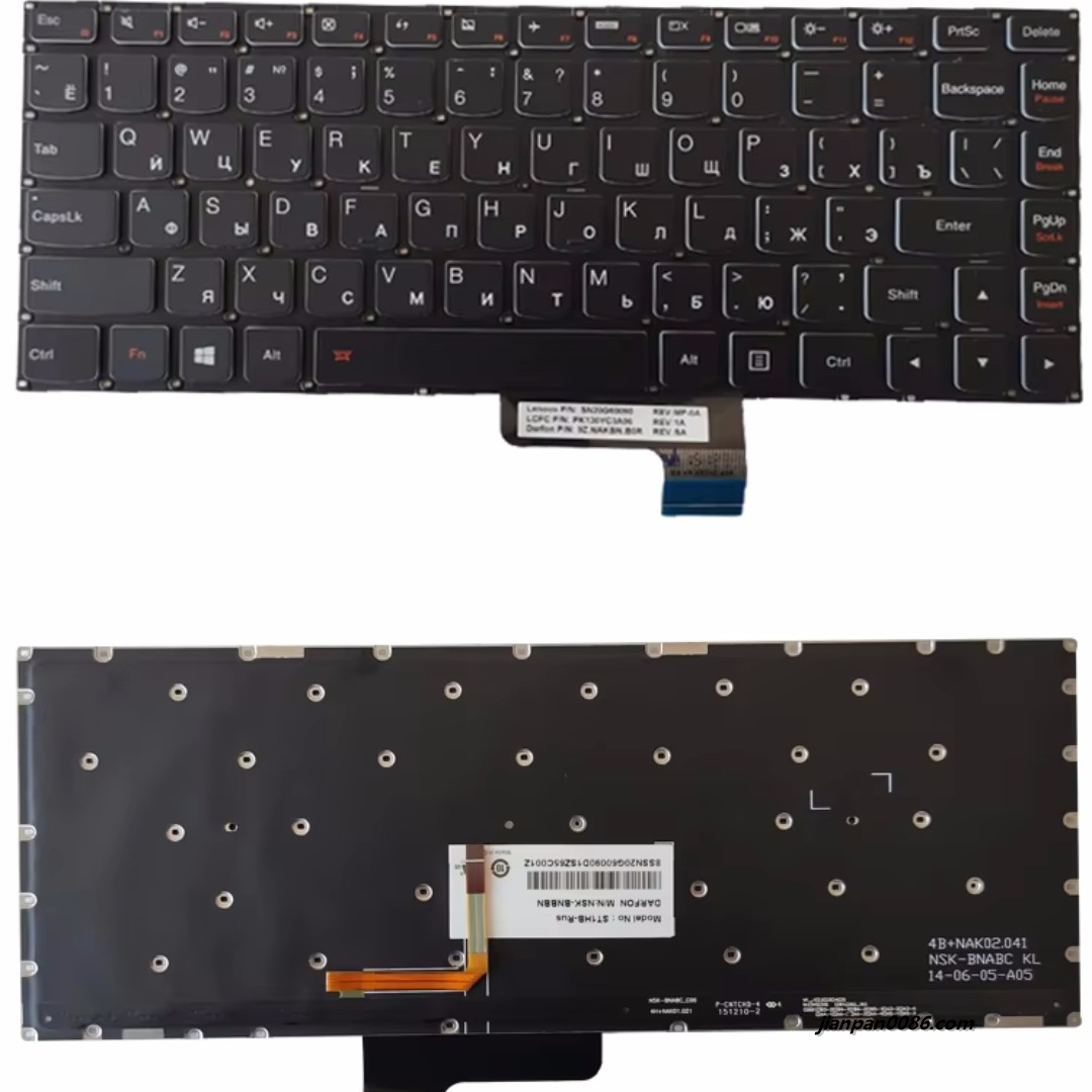Picture of Original New Russian Language For Lenovo Ideapad YOGA 2 13 (Not Fit YOGA 2 Pro) 13.3 Inch Laptop Keyboard PK130YC3A05