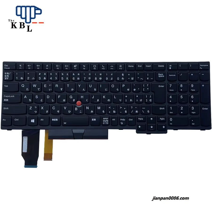 Picture of Original New For Lenovo ThinkPad Japanese Languag E580 E590 T590 P53S L580 L590 P52 P72 P53 P73 Backlit Laptop Keyboard SN20V77