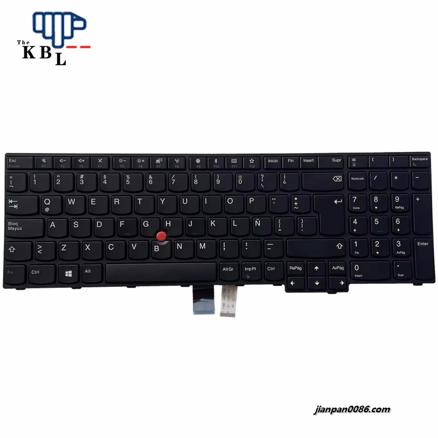 Picture of Oraginal New For Latin Language Lenovo Thinkpad E570 E570C E575 Laptop Keyboard SN20K9337 9273E542