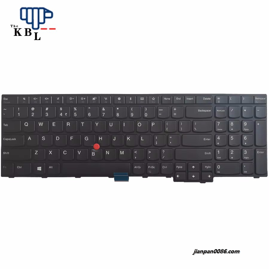 Picture of Original New US Language For Lenovo Thinkpad E570 E575 NoBacklit Laptop Keyboard With Point Stick 01AX239 PK1311P3A10 SG-84600-3EA 2P11048