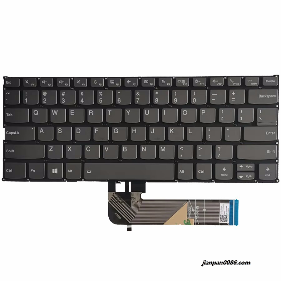 Picture of Original New For Lenovo Yoga 530-14 US Language Backlit Laptop Keyboard SN20U63425  LCM17J6