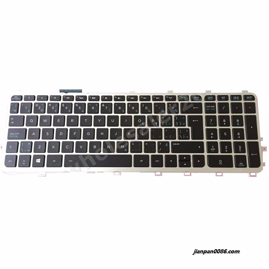 Picture of Original New CanadaFrench Language For HP ENVY 15-J 17-J 17-j000 15-J085NR Backlit Laptop Keyboard 736685-DB1