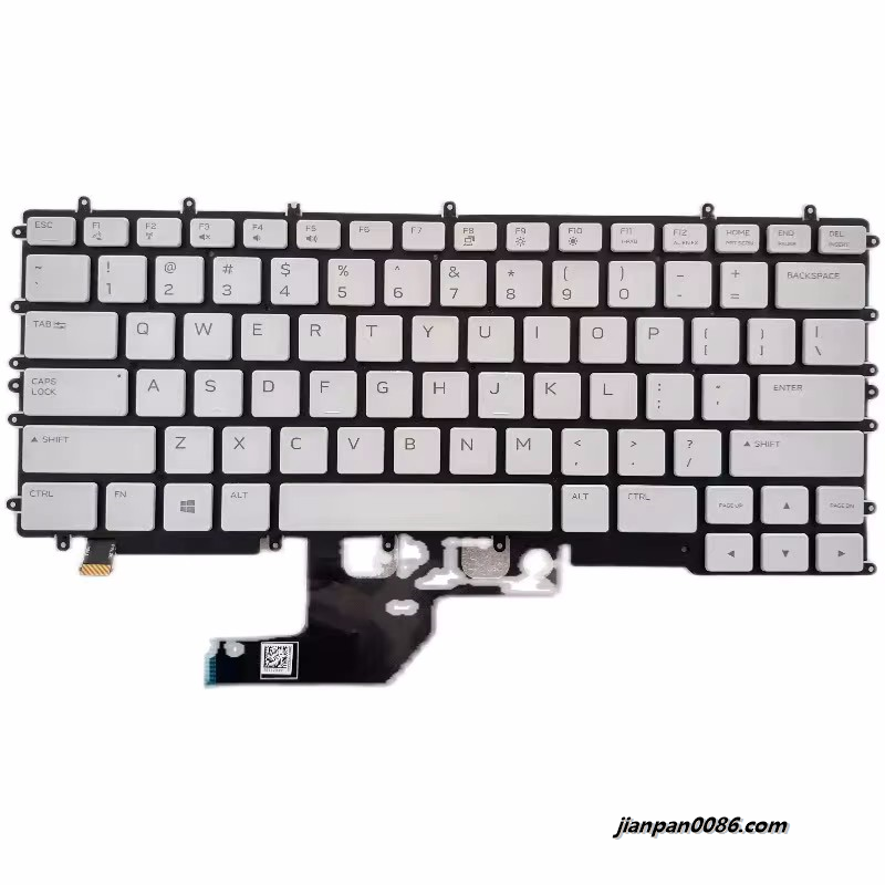 Picture of Original New US For Dell G7 7500 Laptop Keyboard V192825CS1 YFK2V