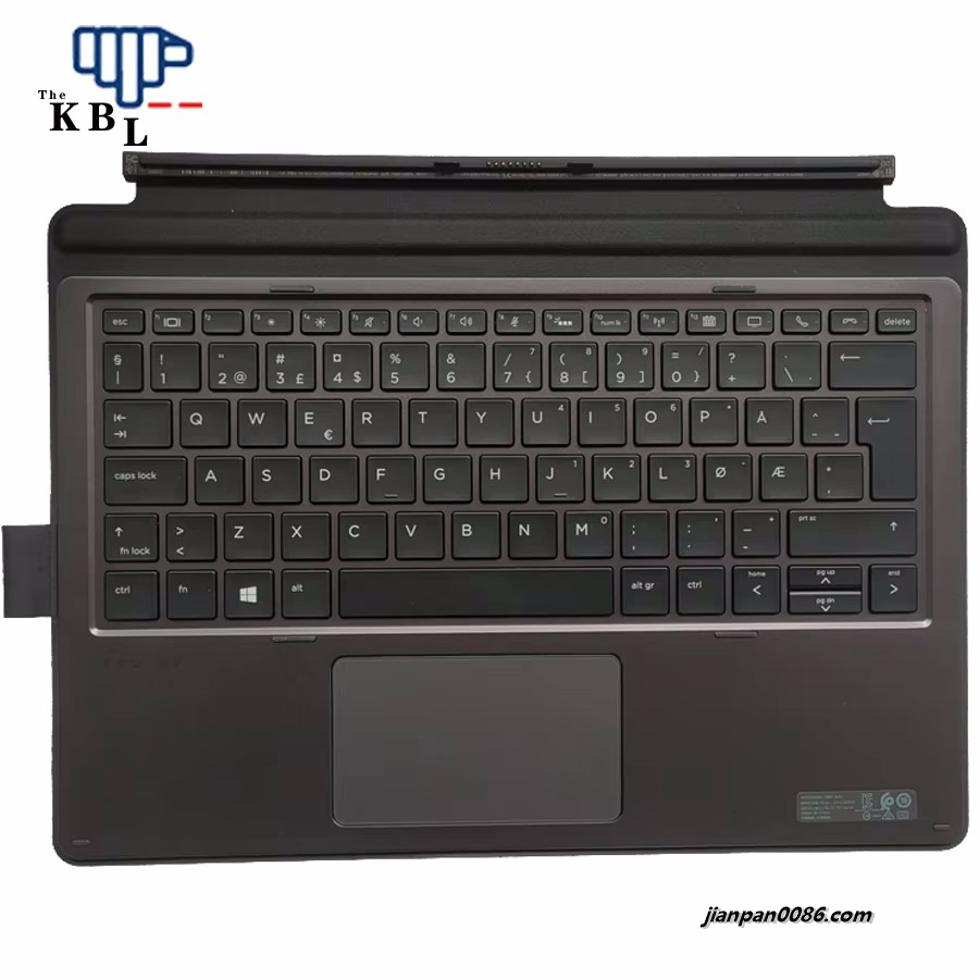 Picture of Oraginal New For HP Pro X2 612 G2 Collaboration Norway Language Tablet Keyboard HSN-D06K 918321-091