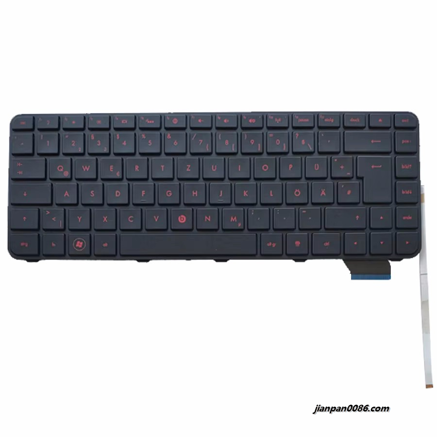 Picture of Original New GR Germany Language For HP Envy 14 14T 14-1000 14-1100 Black Backlight Laptop Keyboard 619403-041 79P3036