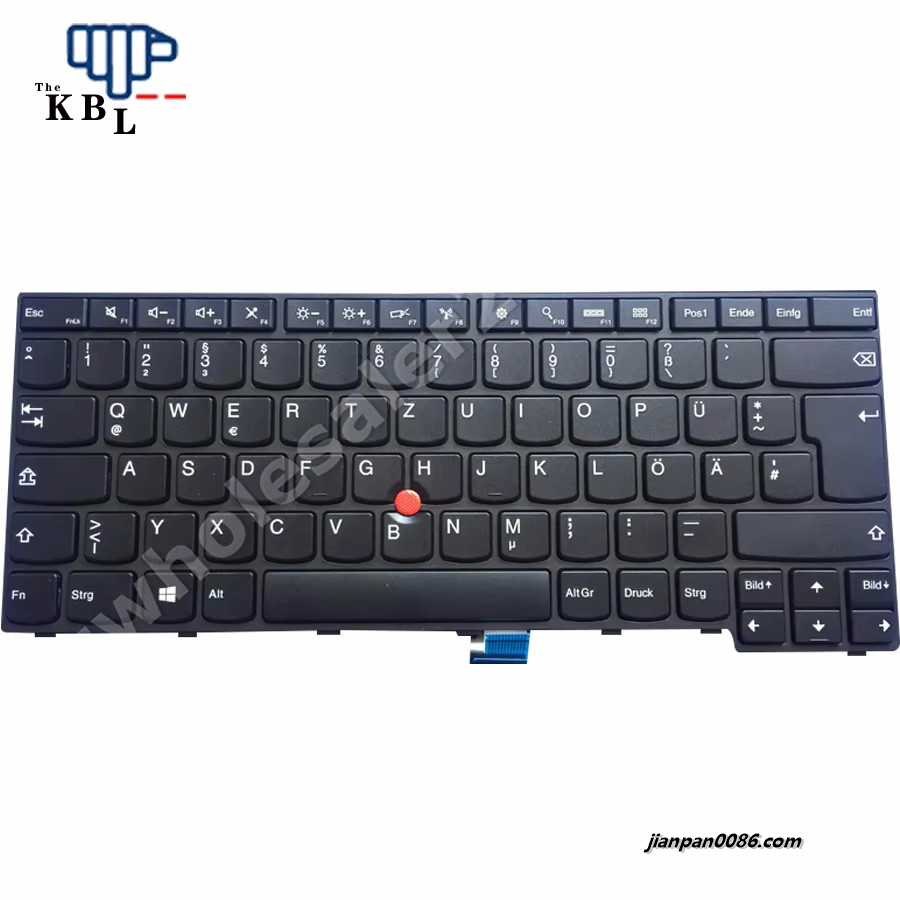 Picture of Original New for LENOVO Thinkpad E450 E455 E450C W450 E460 E465 GER Keyboard 04X6193 PK130TR1A12 SN20E66193