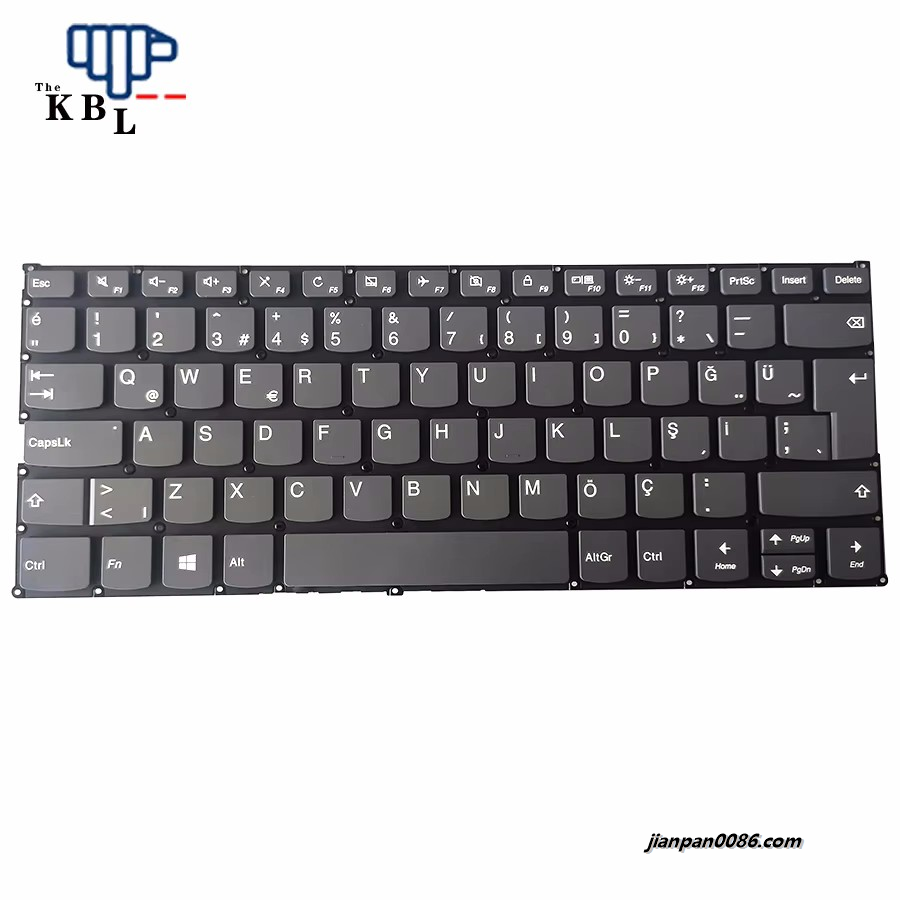 Picture of Original New Turkey Language For Lenovo Yoga 330 Grey Laptop Keyboard PD4S  PK131714A14 2PE187