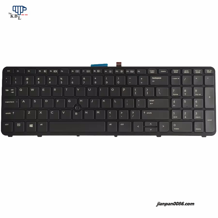 Picture of Oraginal New For HP ZBook 15 G1 17 G2 US Language Backlit Laptop Keyboard 1PE337