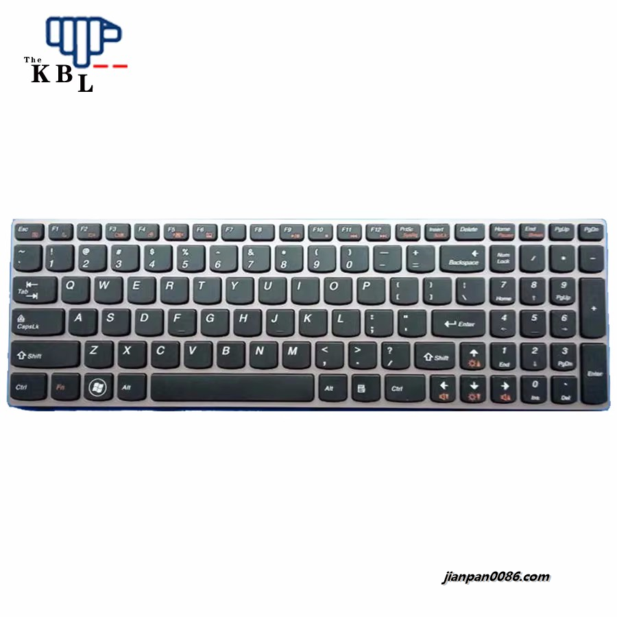Picture of Oraginal NEW for Lenovo Ideapad G770 G780 G570 US Keyboard 25011852 MP-10A33US-686A 14PE137