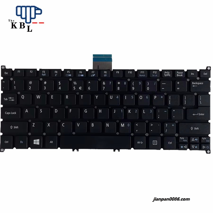 Picture of Oraginal New For Acer TravelMate B113 S3 S5 725 726 US Language Black Laptop Keyboard PK130RO2C00 1PE437